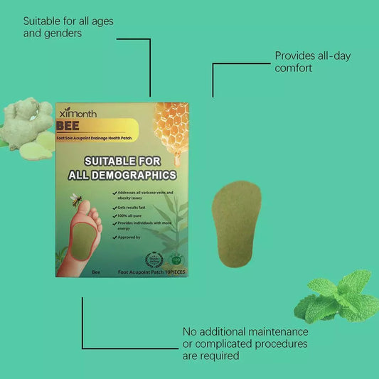 DetoxBee- Bee Venom Foot Patches (Buy 10 Get 10 Free)