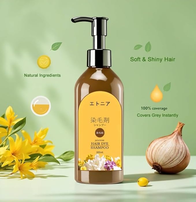Long Lasting Natural Hair Dye Shampoo