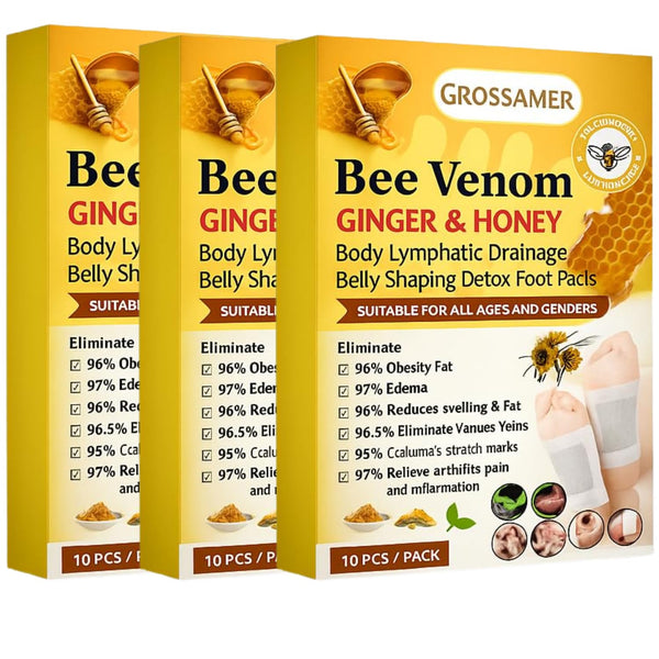 Bee Venom Ginger & Honey Detox Pads @499 (Buy 10 Get 10 Free)