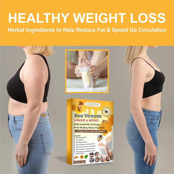 Bee Venom Ginger & Honey Detox Pads @499 (Buy 10 Get 10 Free)