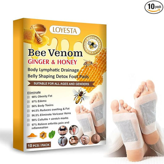 Bee Venom Ginger & Honey Detox Pads @499 (Buy 10 Get 10 Free)