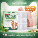 100% Herbal & Gentle Ingredient Detox Foot Pads (BUY 10 GET 20 FREE )