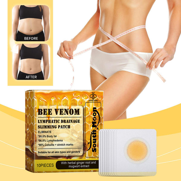 499_South Moon Bee Venom Lymphatic Slimming Patch ( BUY 10 GET 10 FREE )