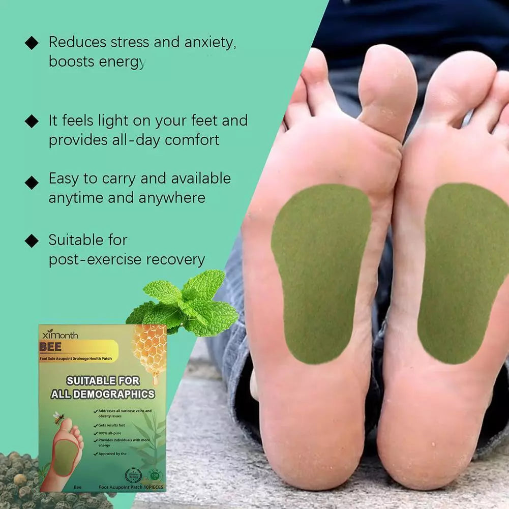 DetoxBee- Bee Venom Foot Patches (Buy 10 Get 10 Free)