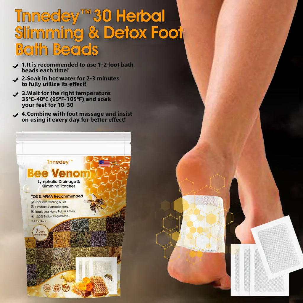 Bee Venom  & Slim Foot Pads ( Buy 10 Get 10 Free)  @499