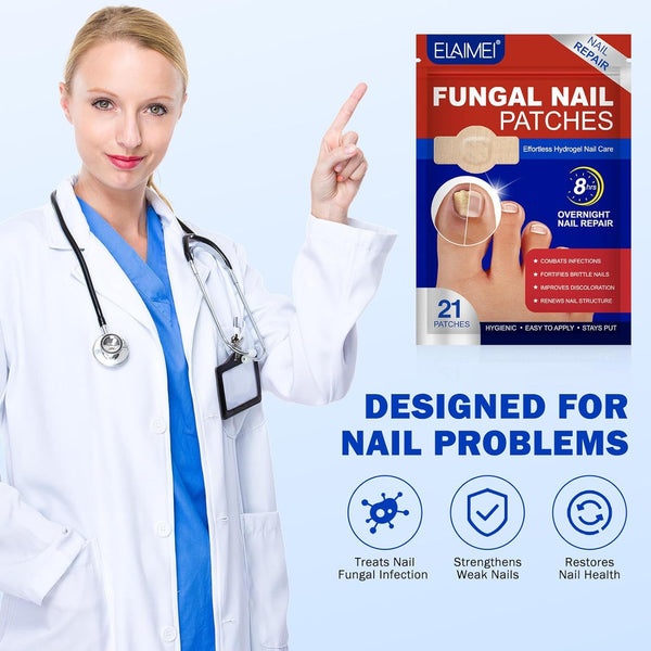 NailHeal™ - Fungal Nail Patches 🌿💅 ( Buy 10 Get 10 Free🔥🔥)